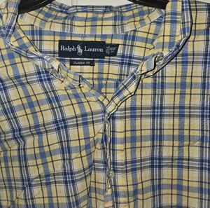 Ralph Lauren polo button up short sleeve shirt
